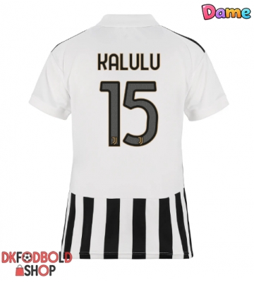 Juventus Pierre Kalulu #15 Hjemmebanetrøje Dame 2026-27 Kort ærmer Juventus Pierre Kalulu #15 Hjemmebanetrøje Dame 2026-27 Kort ærmer
